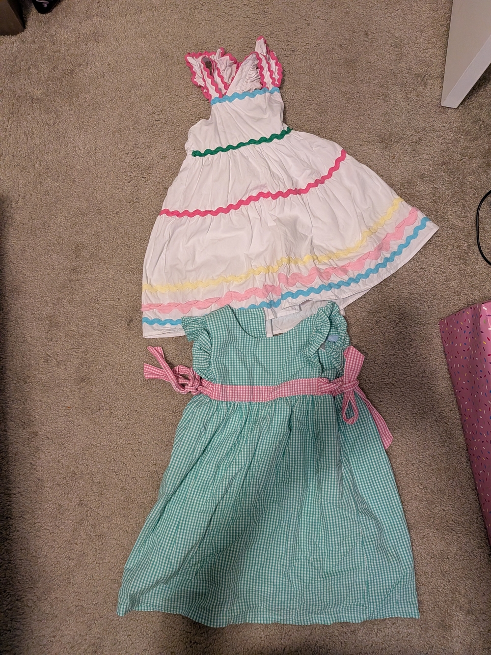 (2) Classic whimsy Girl Dresses